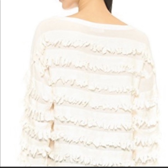 Ulla Johnson Frayed Fringe Pullover - Picture 11 of 12